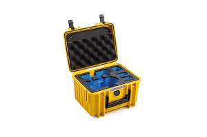 EU Product - B&W 2000/Y/MINI3 camera drone case Hard case Yellow Polypropylene (PP)