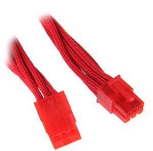 BFA-MSC-6PEG45RR-RP BITFENIX Alchemy 6Pin PCIe Extension 45cm - sleeved red/red