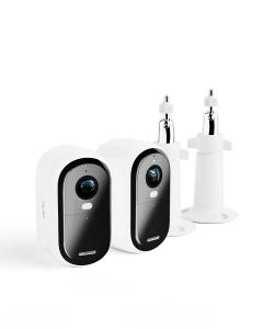 VMC2250-111EUS ARLO TECHNOLOGIES Essential2 FHD Outdoor Camera 2-Pack W/2-Wall Mount Retail BDL