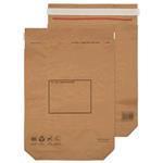 KMB1166 BLAKE Purely Packaging Mailing Bag 480x380mm Peel and Seal 110gsm Kraft Natural Brown (Pack 100) - KMB1166