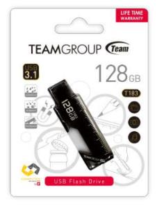 TT1833128GF01 TEAM GROUP Team Group T183 USB flash drive 128 GB USB Type-C 3.2 Gen 1 (3.1 Gen 1) Black                                                                         