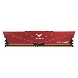 TLZRD432G3200HC16FDC01 TEAM GROUP T-Force Vulcan Z 32GB Kit (2 x 16GB), DDR4, 3200MHz (PC4-25600), CL16, XMP 2.0, DIMM Memory, Red