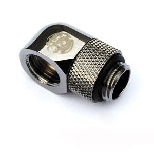 BP-90R BITSPOWER 90 Degree Rotary Extension Fitting - Silver