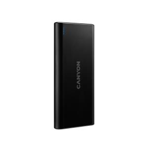 Micro-USB/USB-C power bank 10000 mAh Black thumbnail