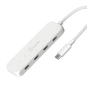 JCH345EW-N Eco-Friendly USB-C to 4-Port Type-C Gen 2 Hub