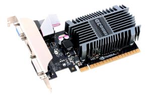 EU Product - GeForce GT 710 DDR3 VGA DVI HDMI N710-1SDV-E3BX - Graphics card - PCI thumbnail