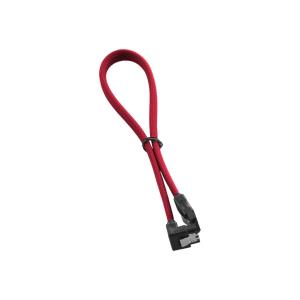 CM-CAB-RSAT-N30KR-R CABLEMOD ModMesh Right Angle SATA 3 Cable 30cm - Red