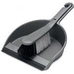 ADDIS SOFT DUSTPAN/BRUSH SET MET