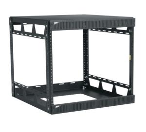 Rack Open Frame - Slim 5 Series - 8U (19in) - Black (5-8)
