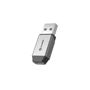 Ultra Mini USB-A to USB-C Adapter - Space Grey thumbnail