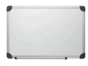 Cathedral Products Magnetic Whiteboard Aluminium Frame 300x450mm - WALWB30