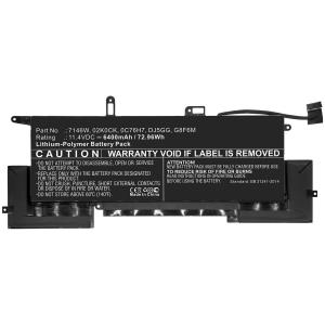 MBXDE-BA0204 COREPARTS Laptop Battery for Dell