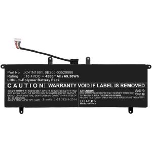 MBXAS-BA0318 COREPARTS Battery for Asus Notebook,