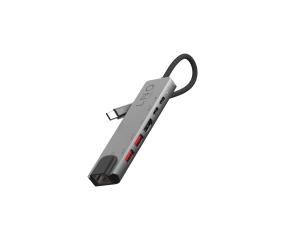 LINQ byELEMENTS 6in1 Pro USB-C 10Gbps Multiport Hub with 4K HDMI and Ethernet