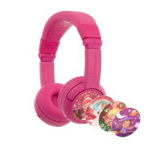 EU Product - BUDDYPHONES Kopfh?+?rer f?+?r Kinder| Homeschooling| Bluetooth| Pink