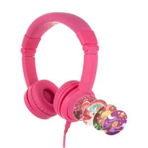 EU Product - BUDDYPHONES Kopfh?+?rer f?+?r Kinder| Basic| Pink