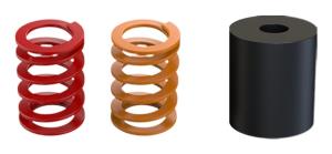 Racing SR-P Accessory Kit  2 x Springs and 1 x Damper (RS17)