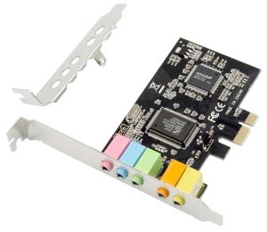 PX-AU-21564 PROXTEND ProXtend PCIe 3D Stereo Sound Card                                                                                                                    