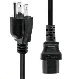 PC-BC13-001 PROXTEND Power Cord US to C13 1M Black