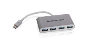 GUH3C14 IOGEAR HUB-C, USB-C To 4-Port