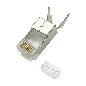 RJ45 STP plug Cat6a for  AWG22-23 solid/stranded  10pcs. thumbnail