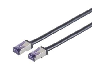 HIGH-FLEX Cat6a S/FTP  Black  3m High-Flex Shielded  High-Flex Shielded Network Cable, Soft PVC, AWG26/7 CU thumbnail