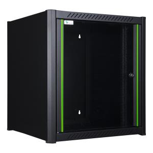 19'' 12U Rack Wall Mount 600  x 450 x 645mm - Black thumbnail
