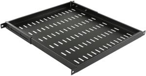 D=470mm FIXED SHELF  ADJUSTABLE SIDE ARM BLACK thumbnail
