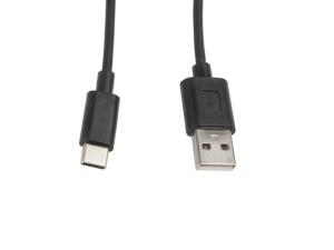 EU Product - USB-C(M)->USB-A(M)2.0 Kabel 1,0m schwarz thumbnail