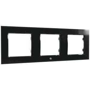 EU Product - Wall Frame 3 Wandtaster Rahmen 3-fach Schwarz thumbnail