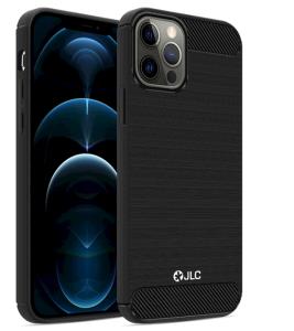 Apple iPhone 12/12 Pro Brushed Silicone case - Black thumbnail