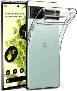Google Pixel 6A Clear Gel case thumbnail