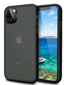 Apple iPhone 11 Matte Clear - Black thumbnail