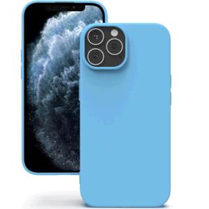 Apple iPhone 11 Pro Matte Silicone Case- Tiffany Blue thumbnail