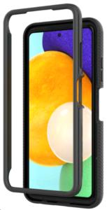 Samsung A22 5G Enclave Case with Built in Screen Protector - Black thumbnail