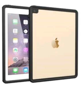 Apple iPad Pro 9.7/Air 2 IP68 Infection Control Case- Black thumbnail