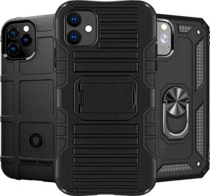 Samsung J3 2017 Brushed Silicone Case- Black thumbnail