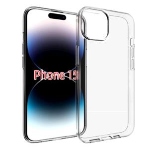 Apple iPhone 15 Plus Clear Gel Case thumbnail
