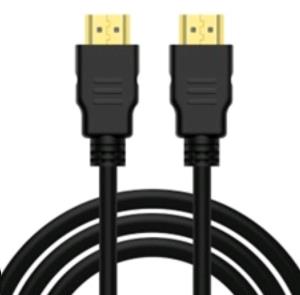 HDMI (Male) to HDMI (Male) Cable - 1.8M - Black thumbnail