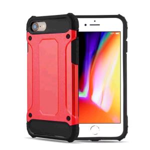 Apple iPhone SE 2020 6 / 7 / 8 Military Case- Red thumbnail
