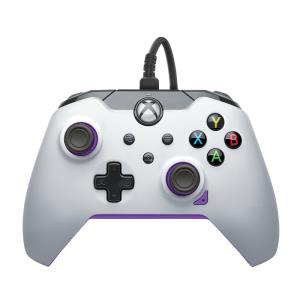 PDP 049-012-WPR Gaming Controller Purple, White USB Gamepad Analogue / Digital PC, Xbox, Xbox One X,