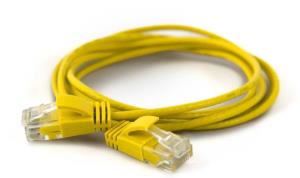 EU Product - Patchkabel UTP  CAT6a           d=2,8mm  0,50m gelb