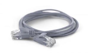 EU Product - Patchkabel UTP  CAT6a           d=2,8mm  0,50m grau
