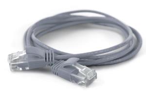EU Product - Patchkabel UTP  CAT6a           d=2,8mm  0,10m grau thumbnail