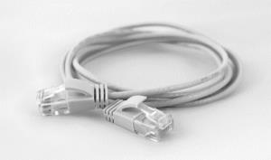 EU Product - Patchkabel UTP  CAT6a           d=2,8mm  0,20m wei� thumbnail