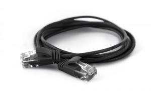 EU Product - Patchkabel UTP  CAT6a           d=2,8mm  0,10m schwar thumbnail