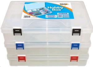 301314 TIGER Hobby Box Polypropylene Clear - 301314