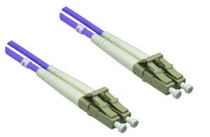 LW-50-LCLC-3A DINIC DINIC LW-50-LCLC-3A fibre optic cable 3 m LC OM4 Violet                                                                                               